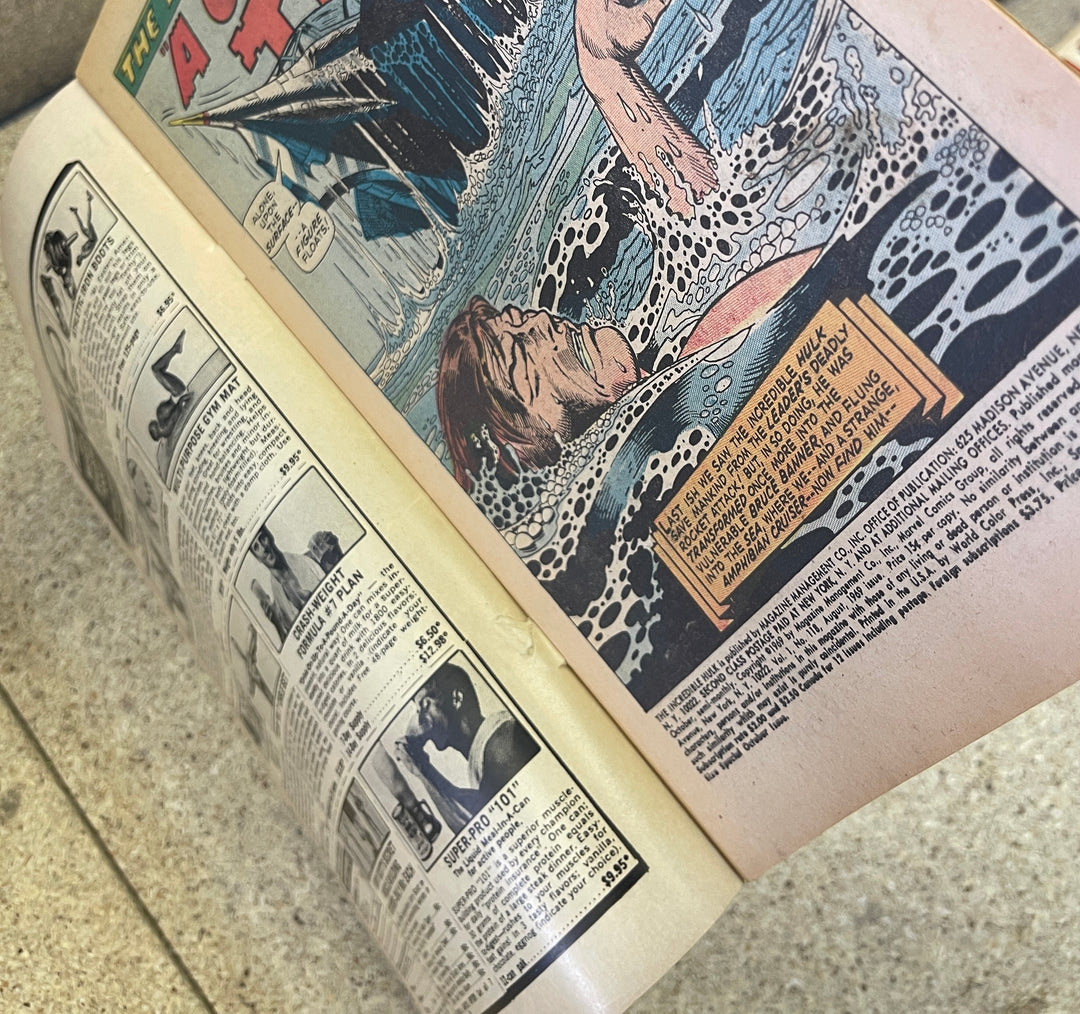 Incredible Hulk #118 Tore Cover