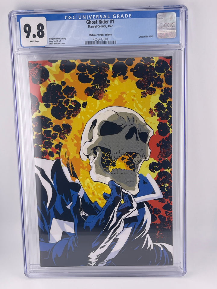 Ghost Rider #1, 2022 | CGC 9.8 | McKone Virgin Edition | Rare