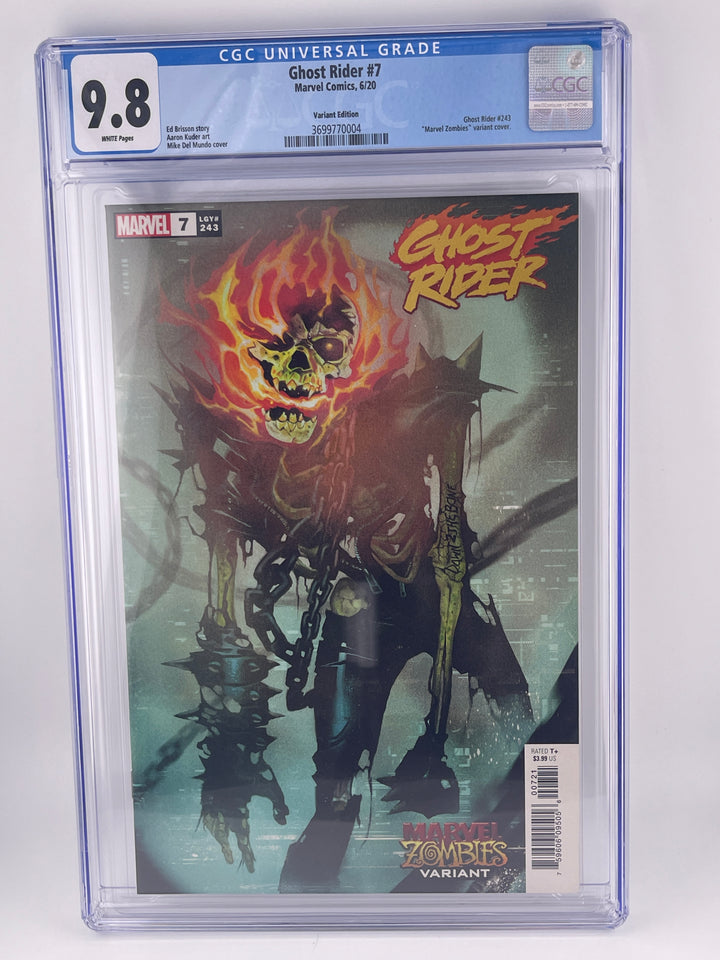 Ghost Rider #7, 2020 | CGC 9.8 | Marvel Zombies Variant Cover