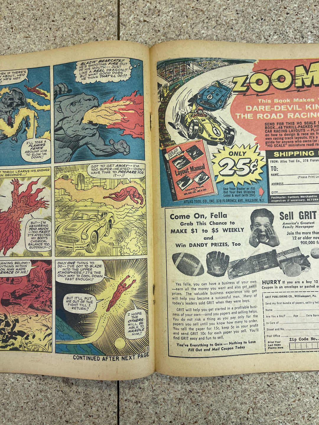 Fantastic Four #35 1st Dragon Man