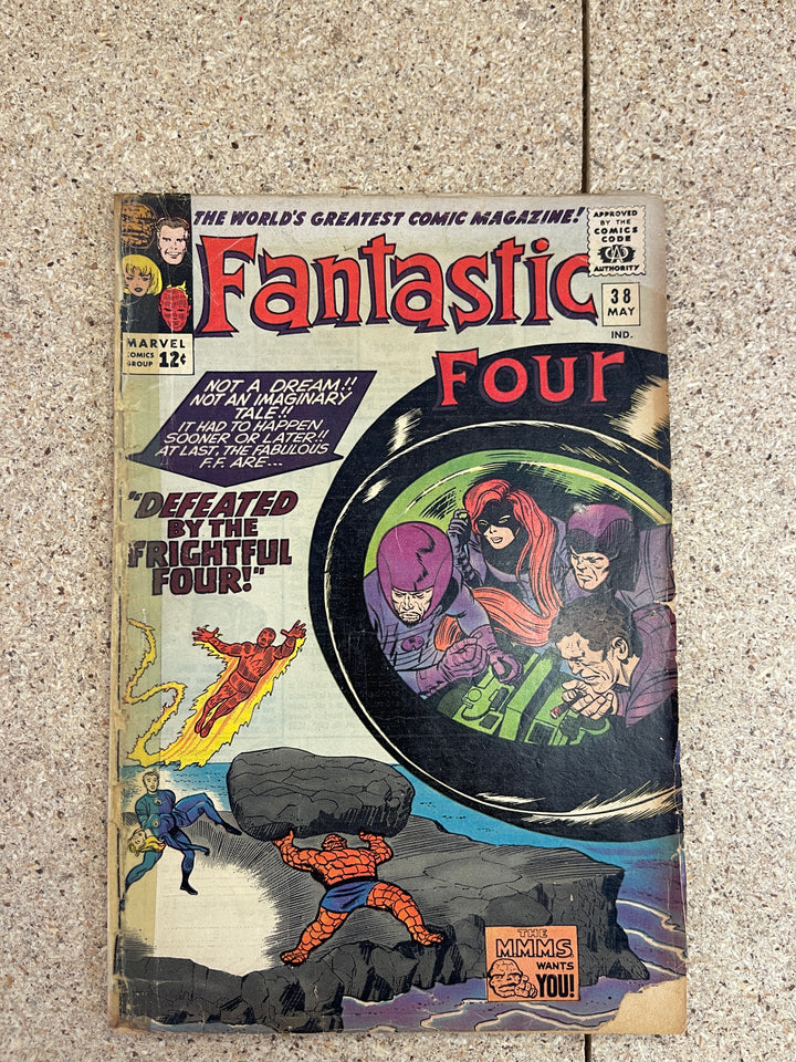 Fantastic Four #38 Tape Spine