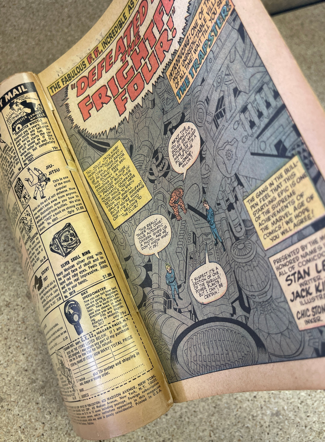 Fantastic Four #38 Tape Spine
