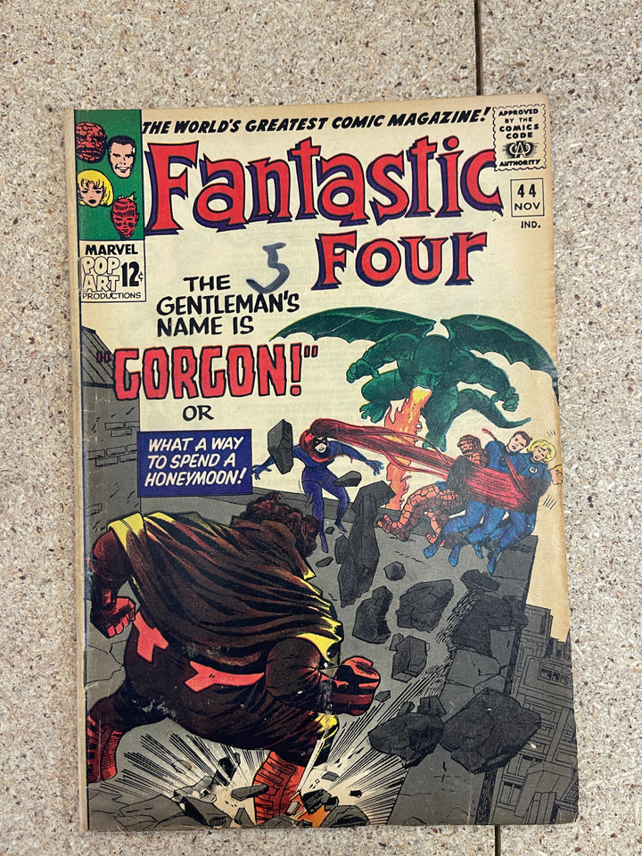 Fantastic Four #44 1st Gorgon