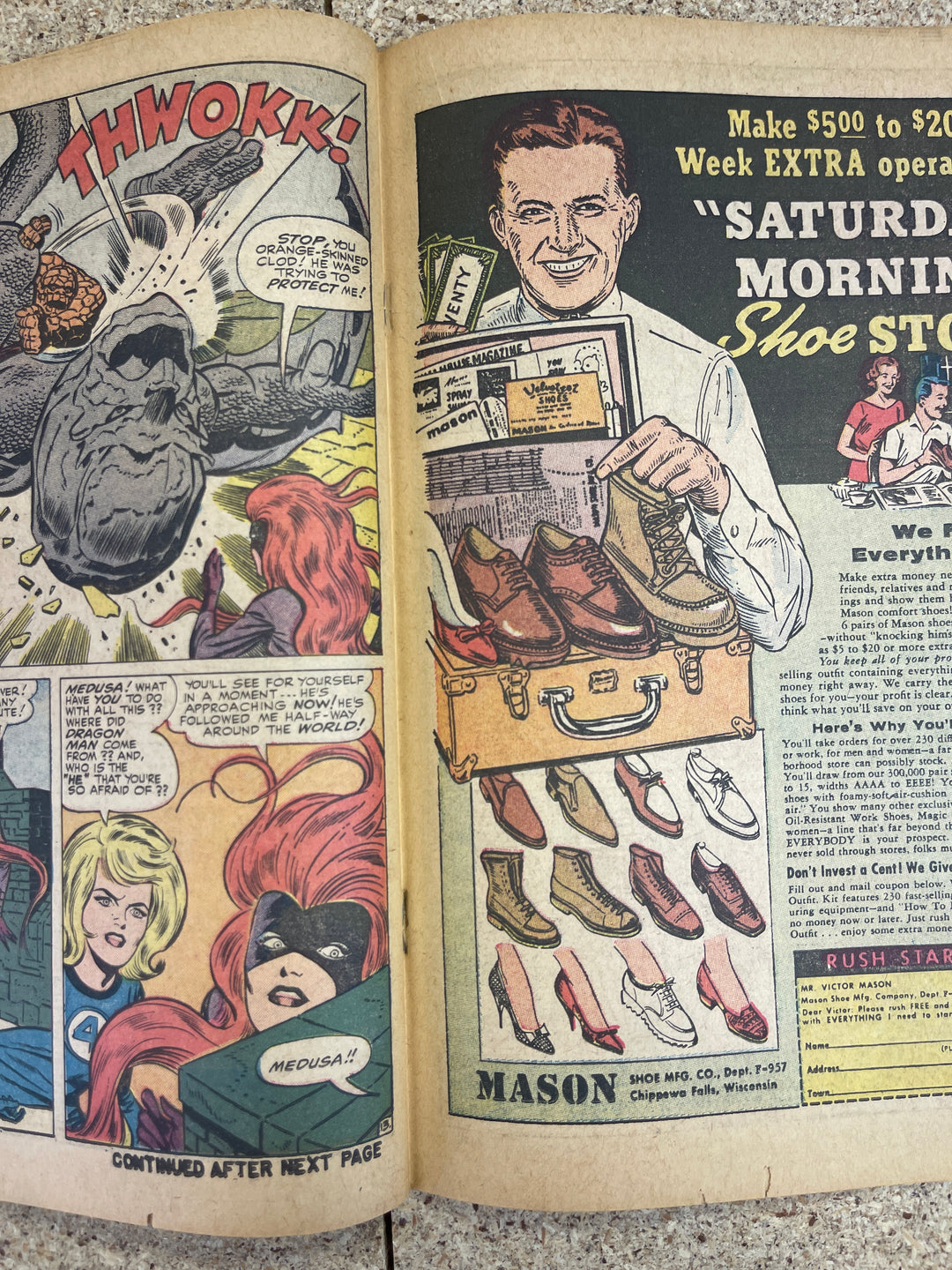 Fantastic Four #44 1st Gorgon
