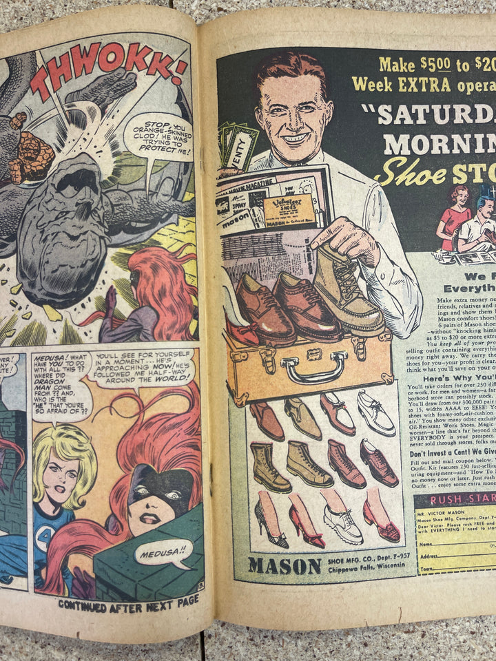 Fantastic Four #44 1st Gorgon