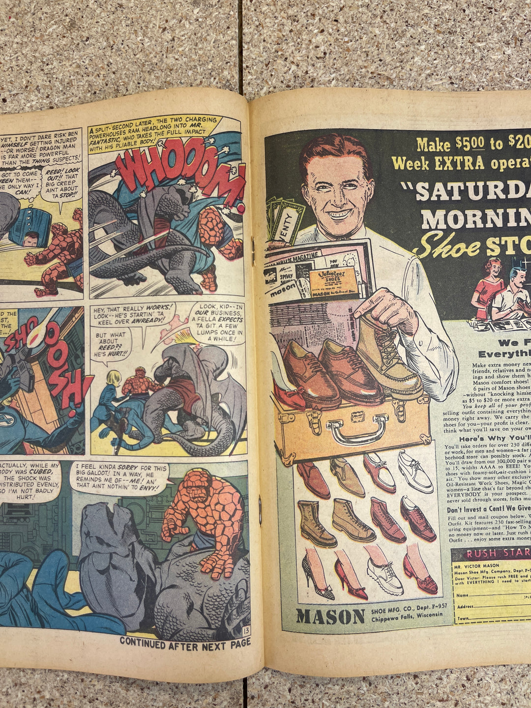 Fantastic Four #45 Missing Top Half Front Cover 1st Inhumans
