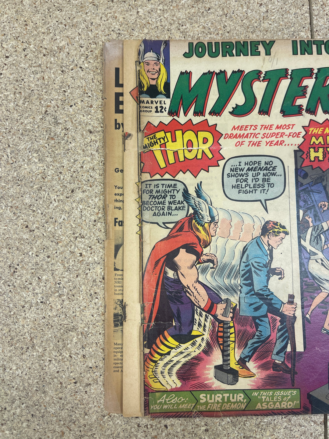 Journey Into Mystery #99 Detatached Cover 1st Mr. Hyde