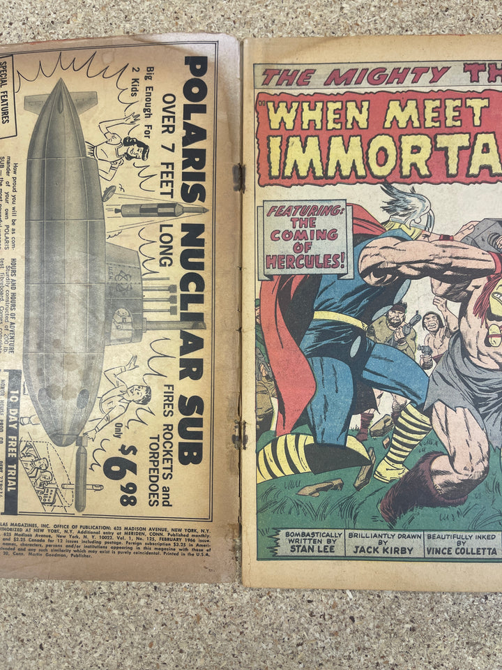 Journey Into Mystery #125