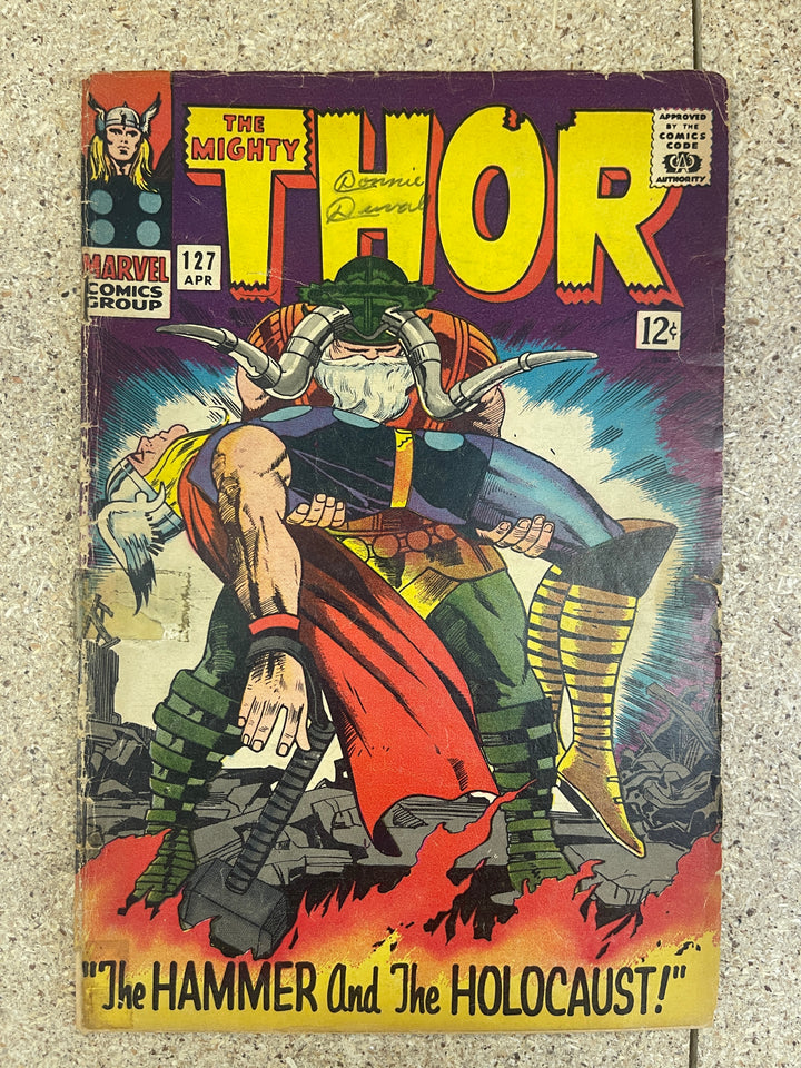 Thor #127 Taped Cover