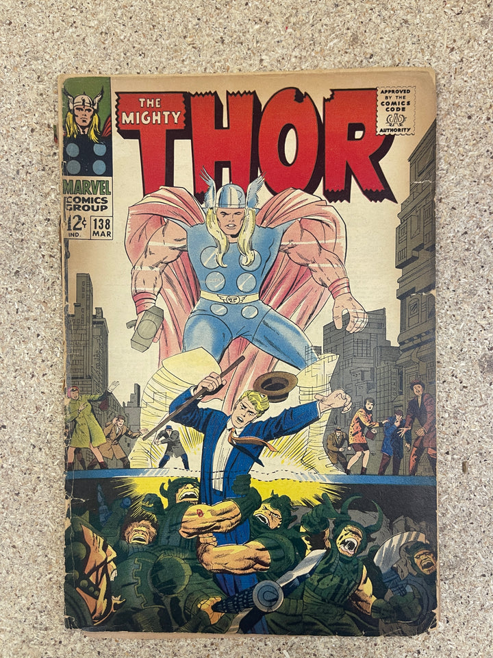 Thor #138 Detatched Cover