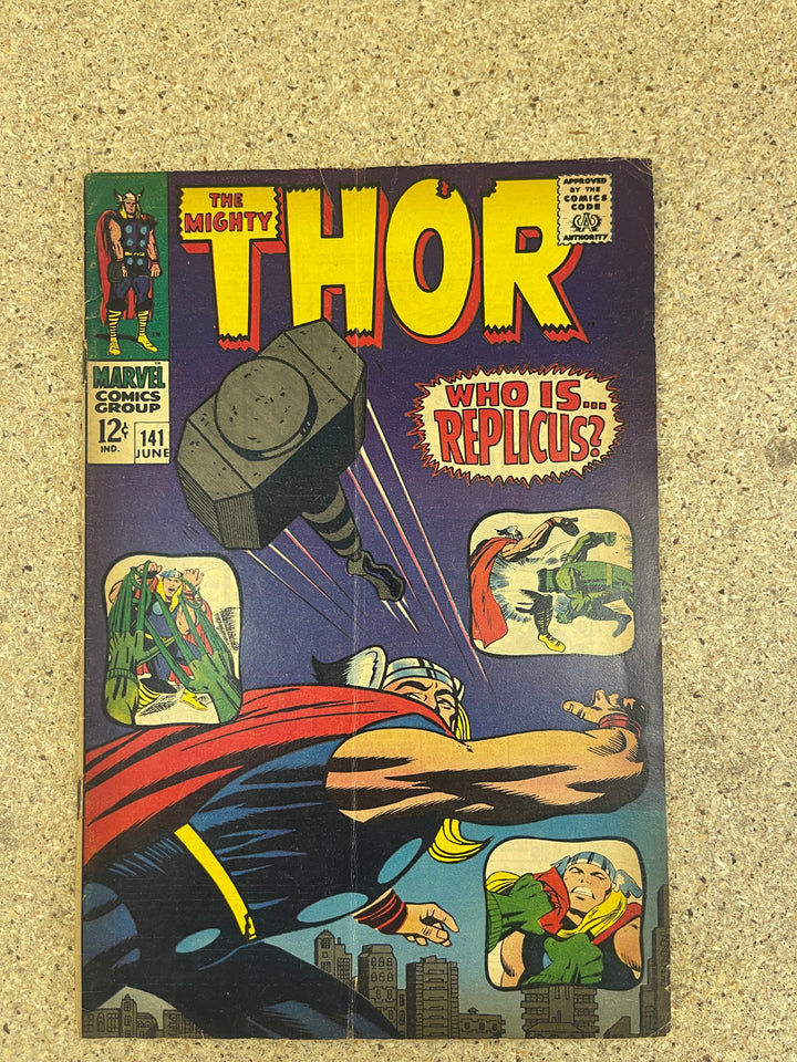 Thor #141 Subscription Crease