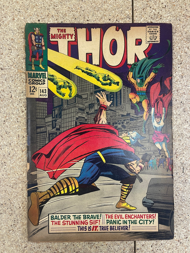 Thor #143 Detached Cover