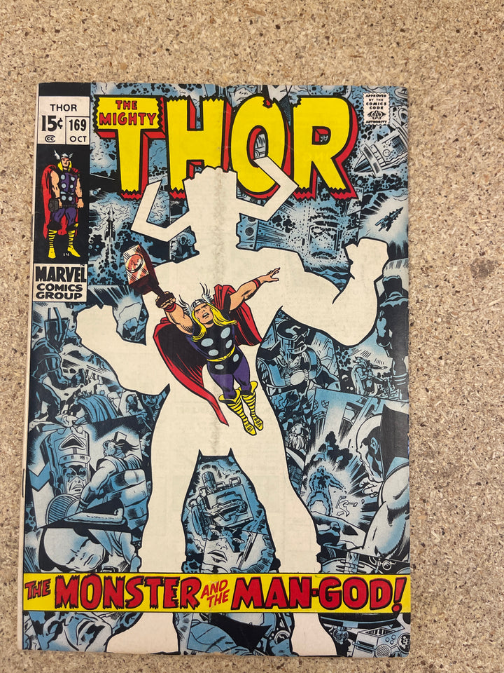 Thor #169 Subscription Crease