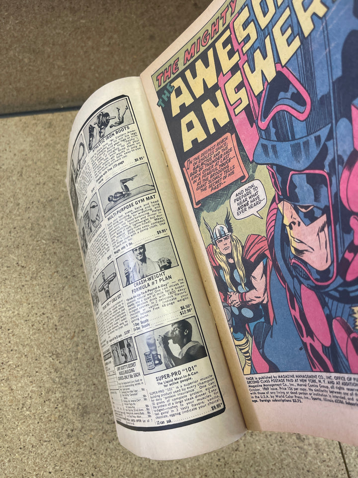 Thor #169 Subscription Crease