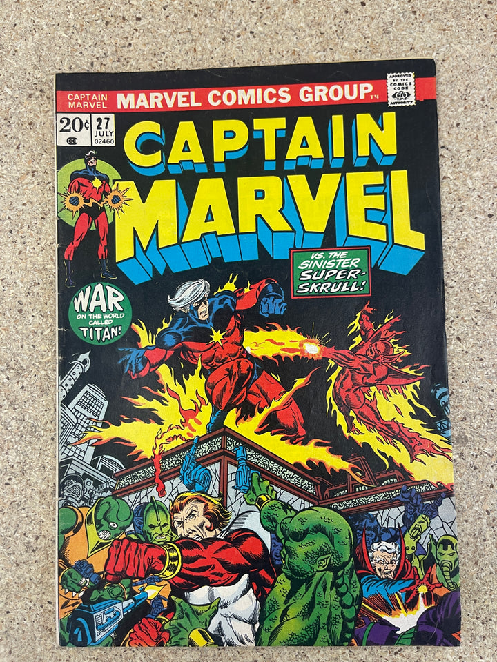 Captain Marvel #27 1st Starfox