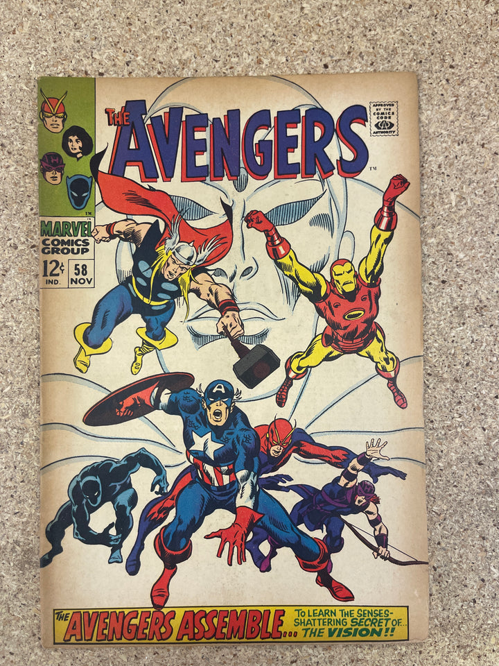 Avengers #58 2nd Vision