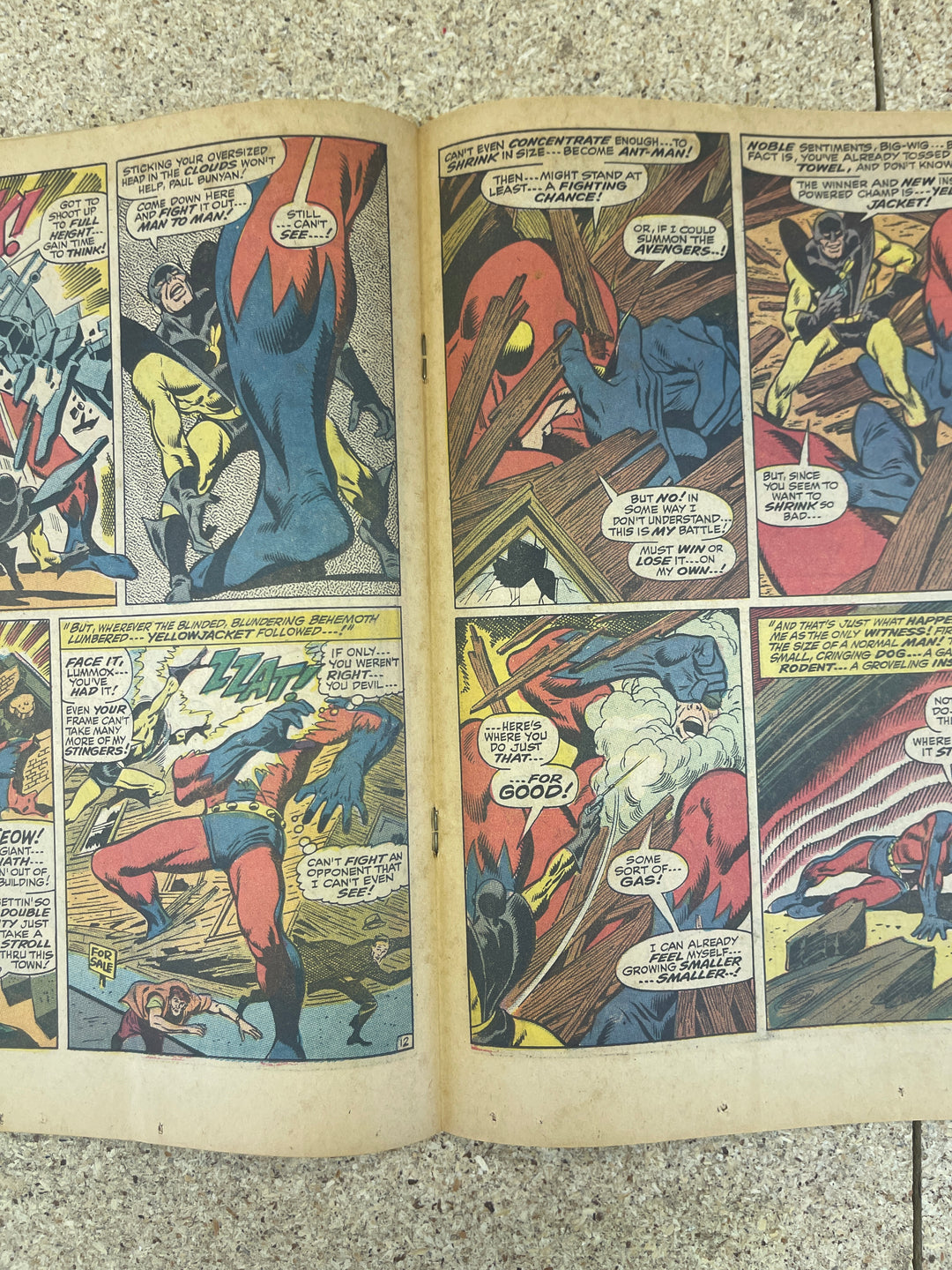 Avengers #59 Subscription Crease 1st Yellowjacket