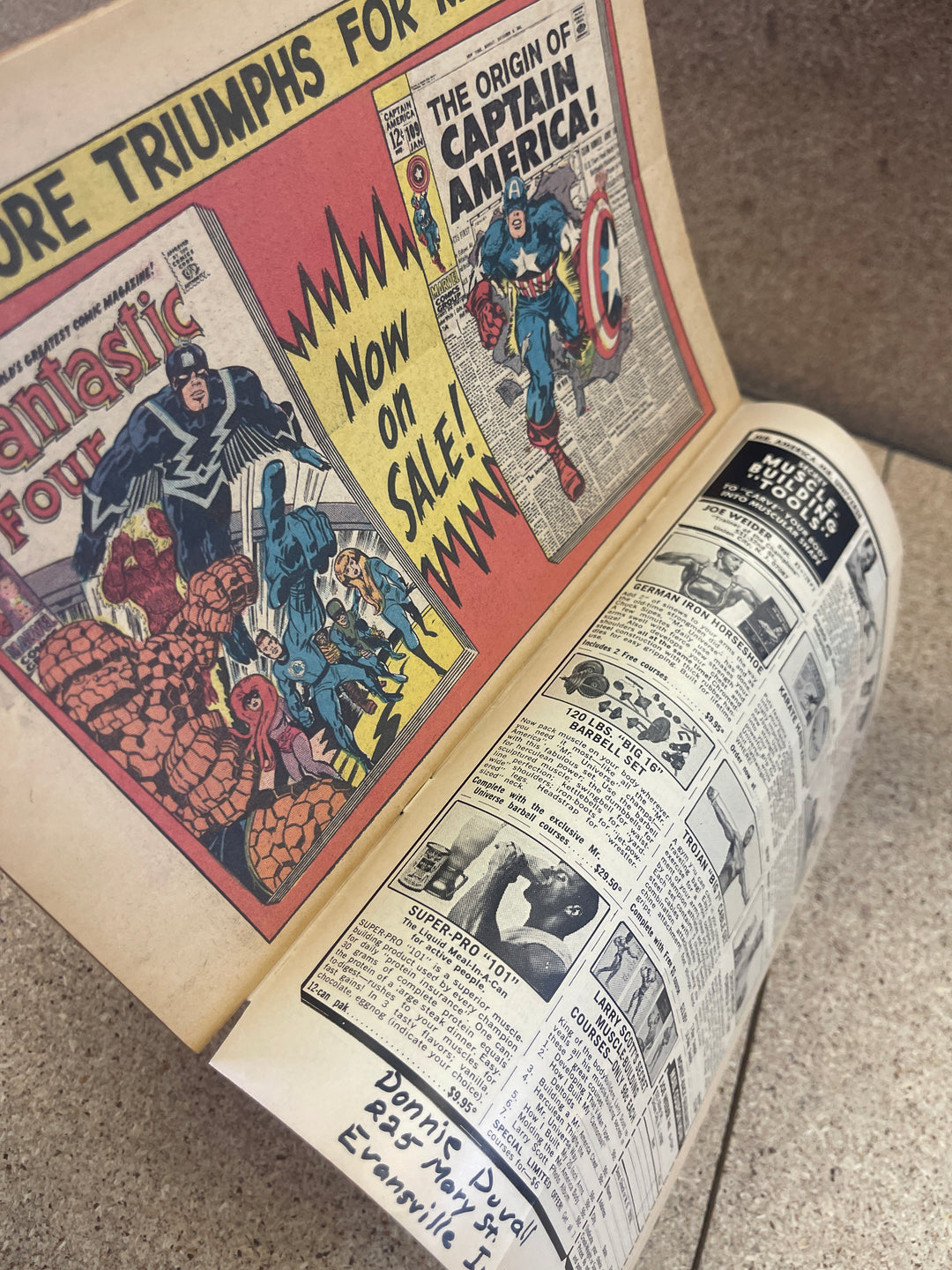 Avengers #59 Subscription Crease 1st Yellowjacket