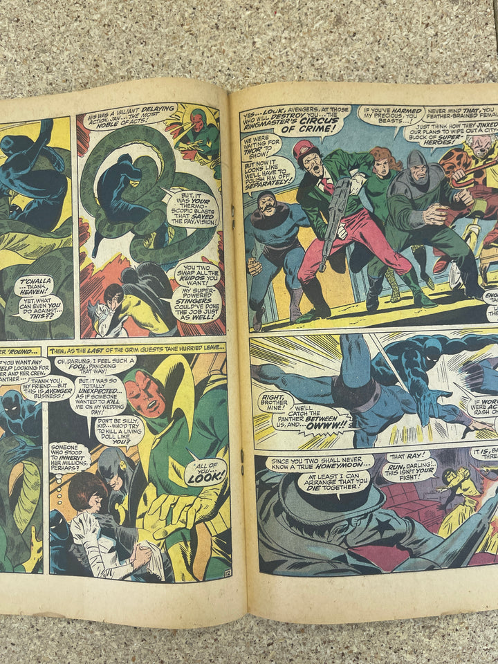 Avengers #60 Subscription Crease