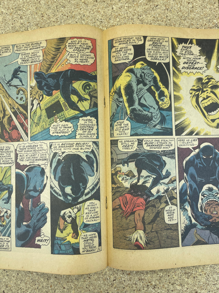 Avengers #62 Subscription Crease 1st Man-Ape