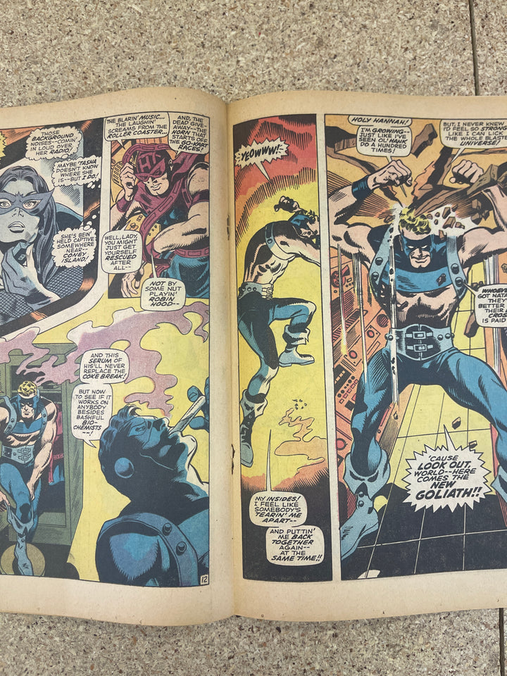 Avengers #63 Subscription Crease