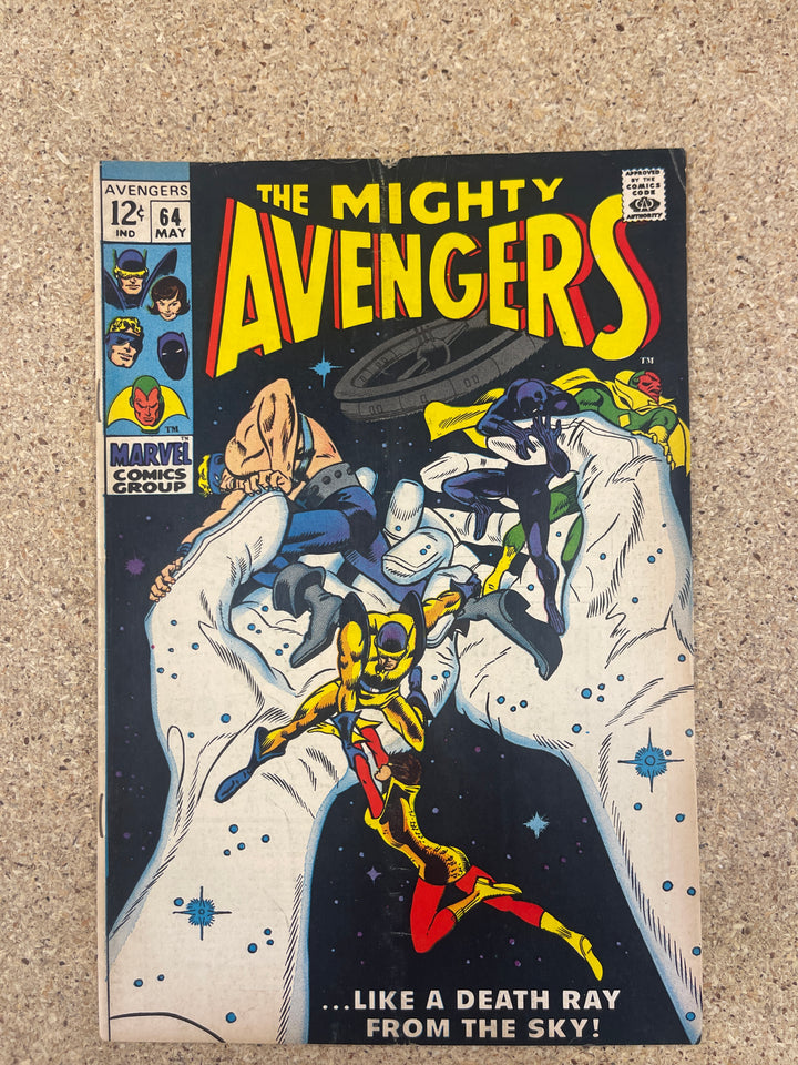Avengers #64 Subscription Crease