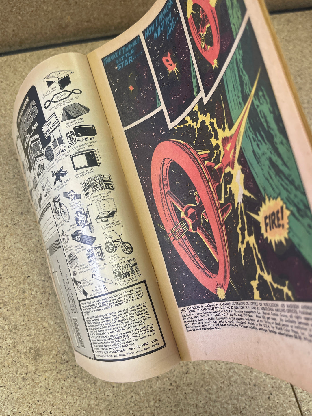 Avengers #64 Subscription Crease
