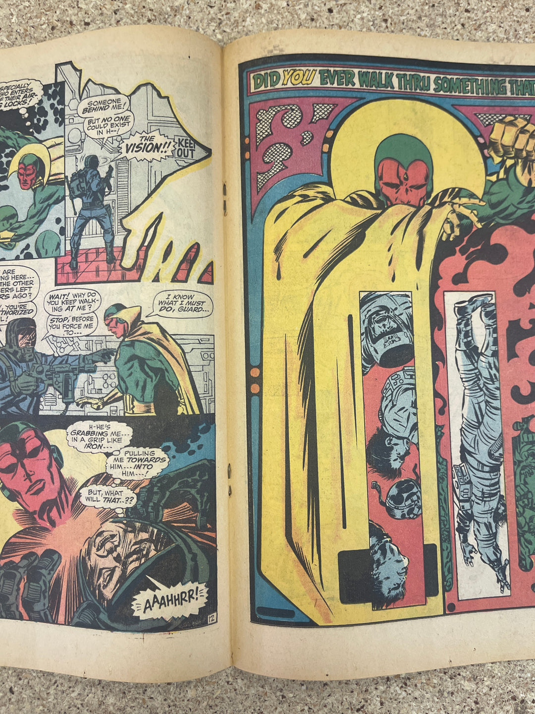 Avengers #66 Subscription Crease