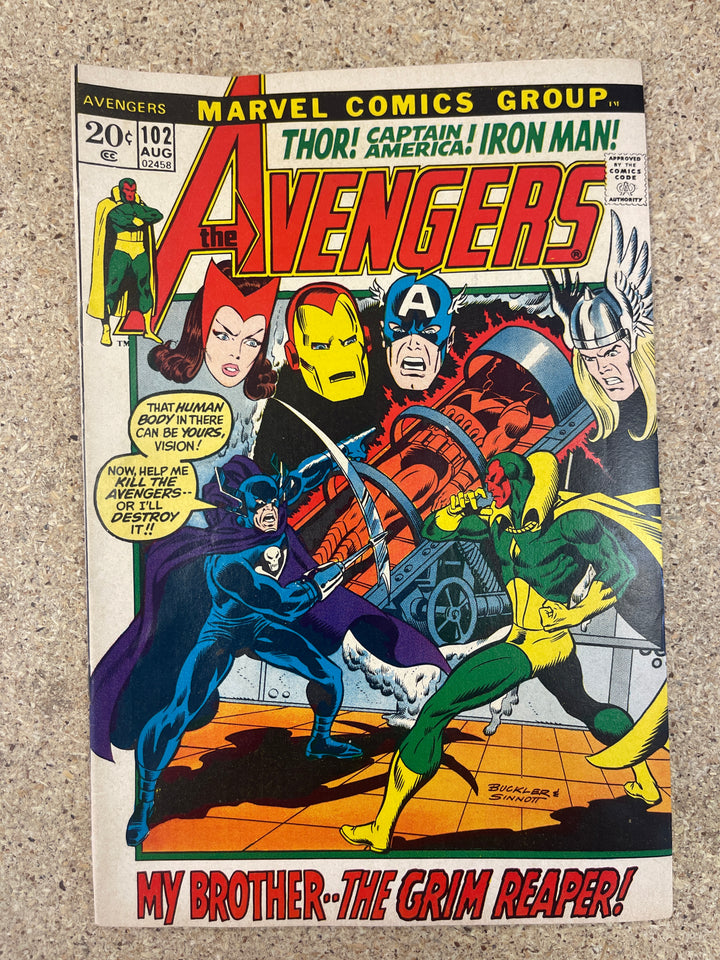 Avengers #102