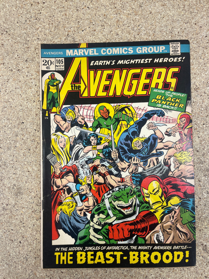 Avengers #105