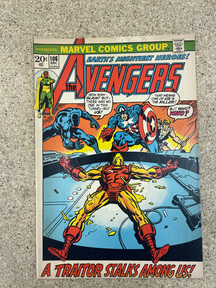 Avengers #106