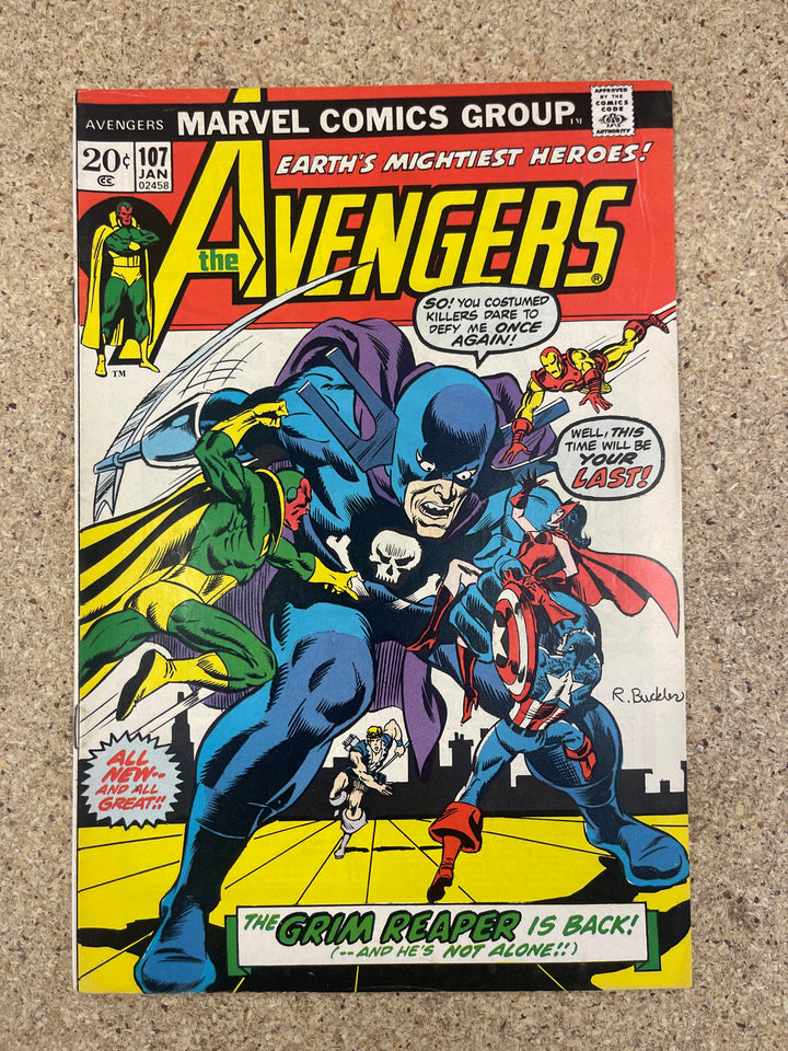 Avengers #107