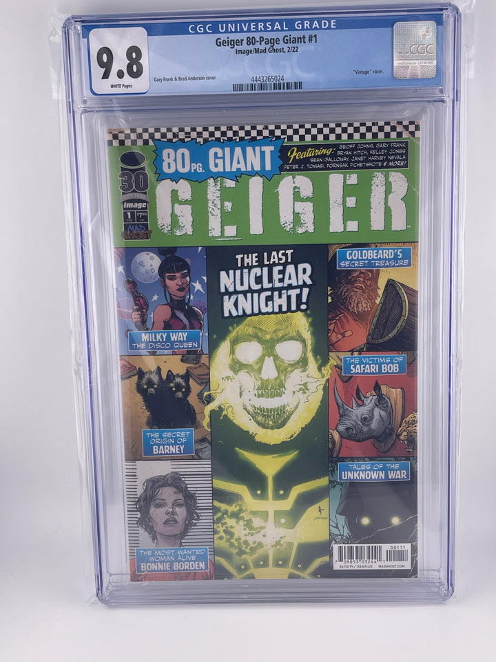 Geiger 80-Page Giant #1, 1st App of Redcoat, CGC 9.8