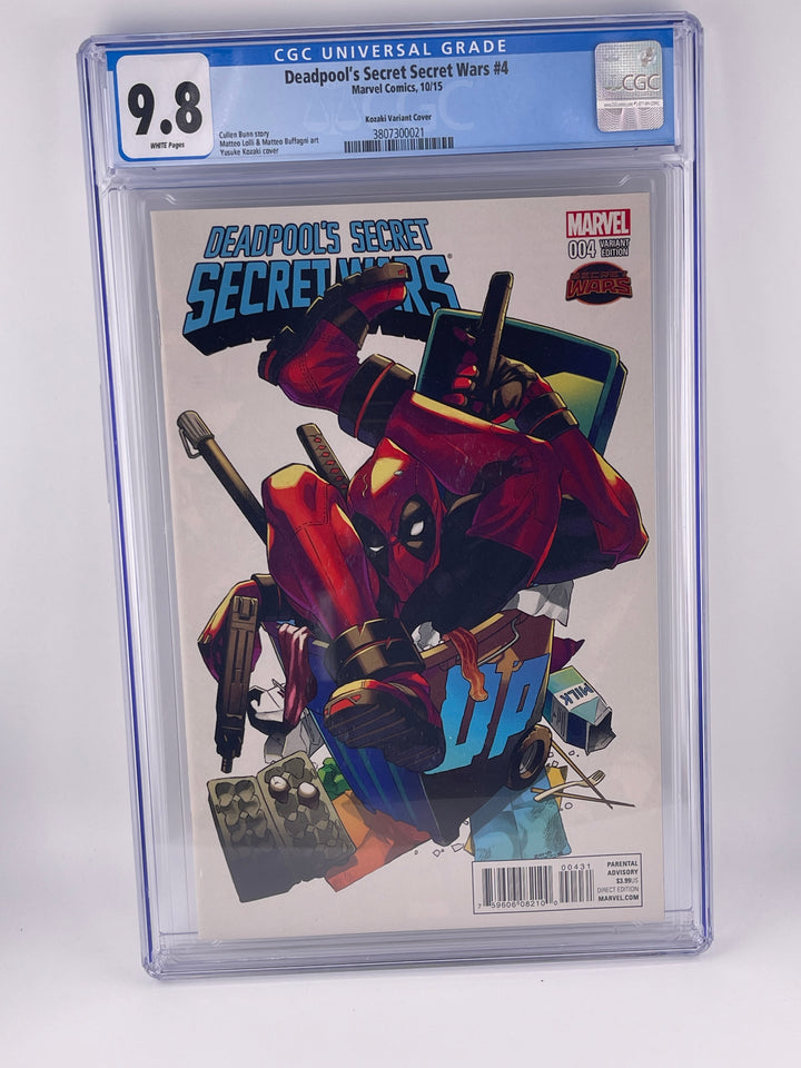 Deadpool's Secret Secret Wars #4, CGC 9.8