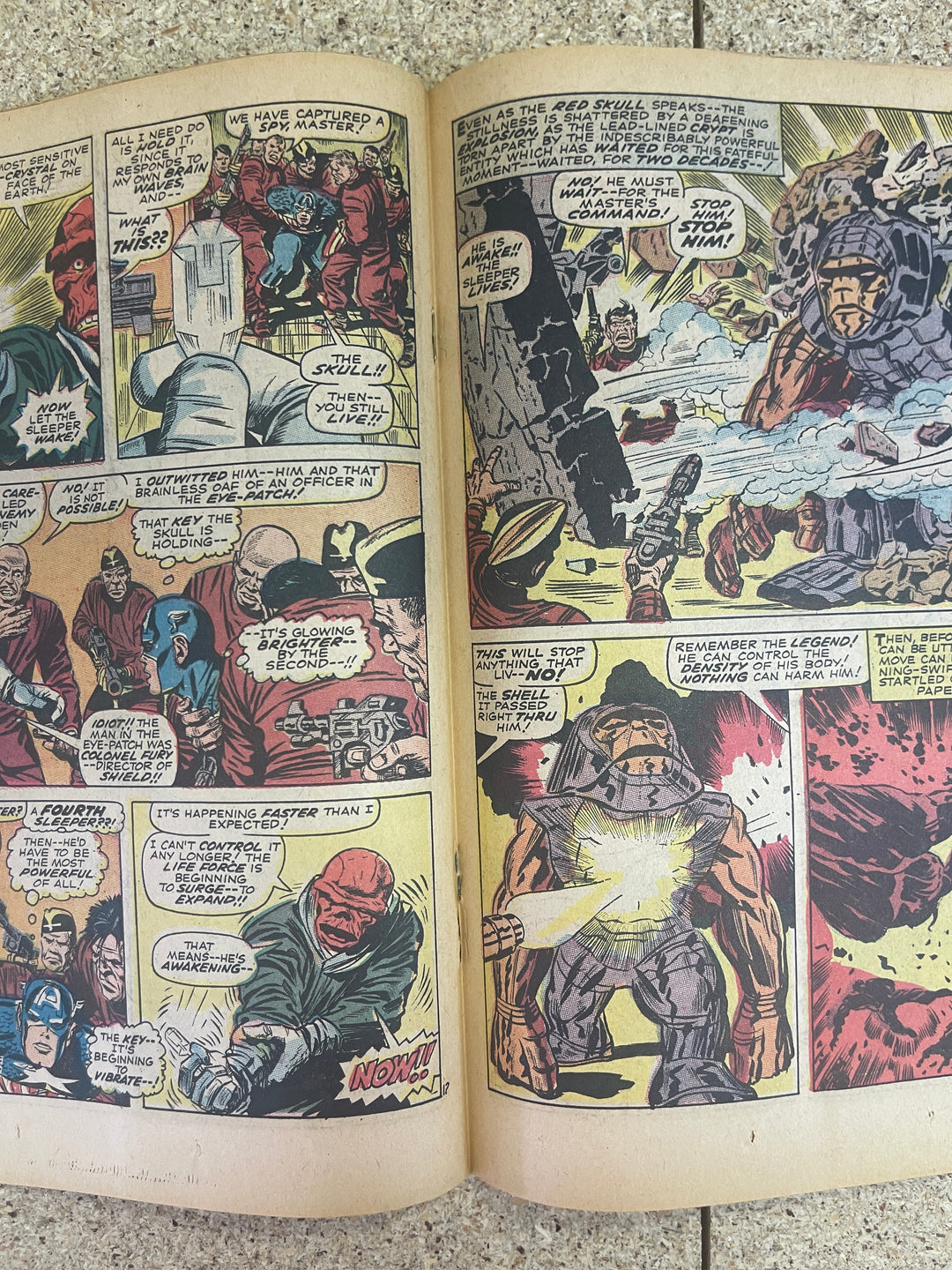 Captain America #101 Subscription Crease