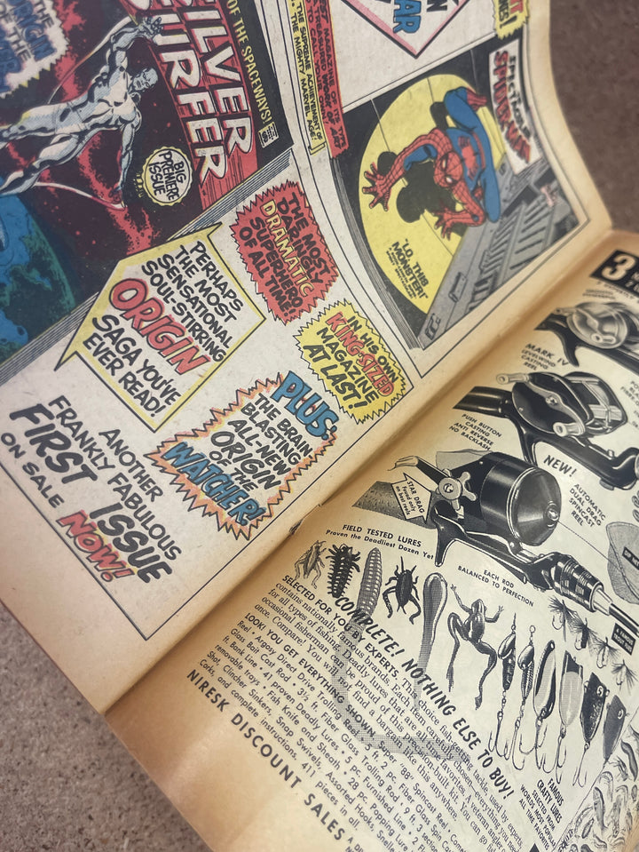 Captain America #104 Subscription Crease