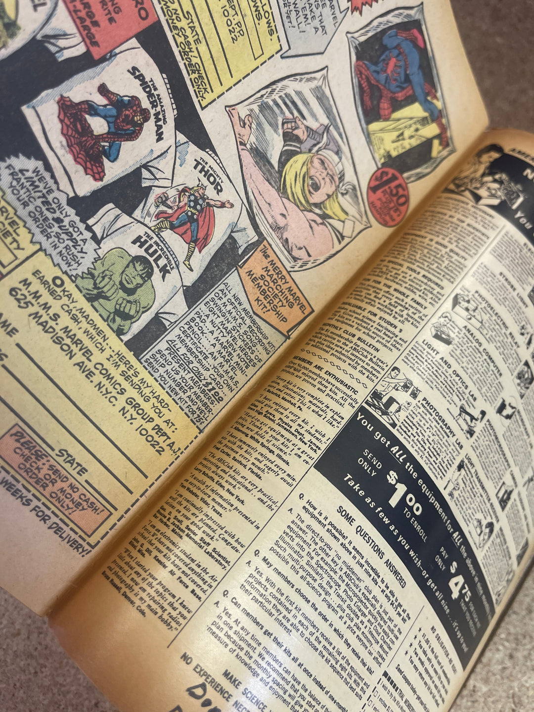 Captain America #105 Subscription Crease