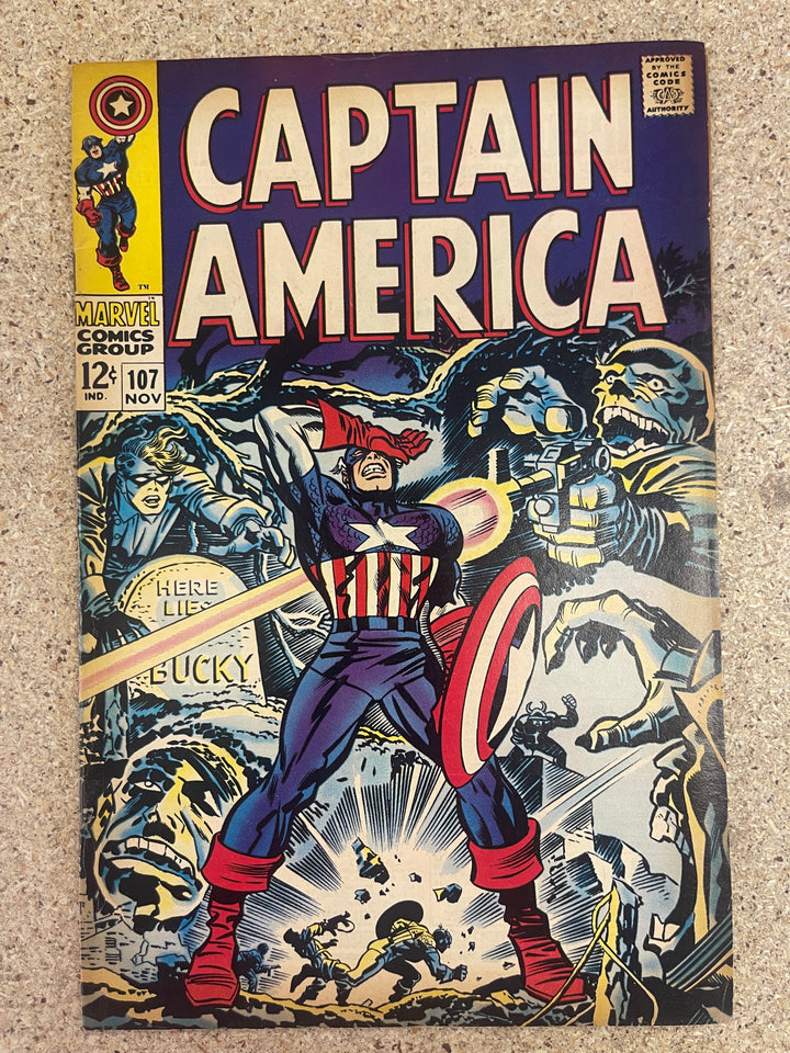 Captain America #107 1st Doctor Faustus
