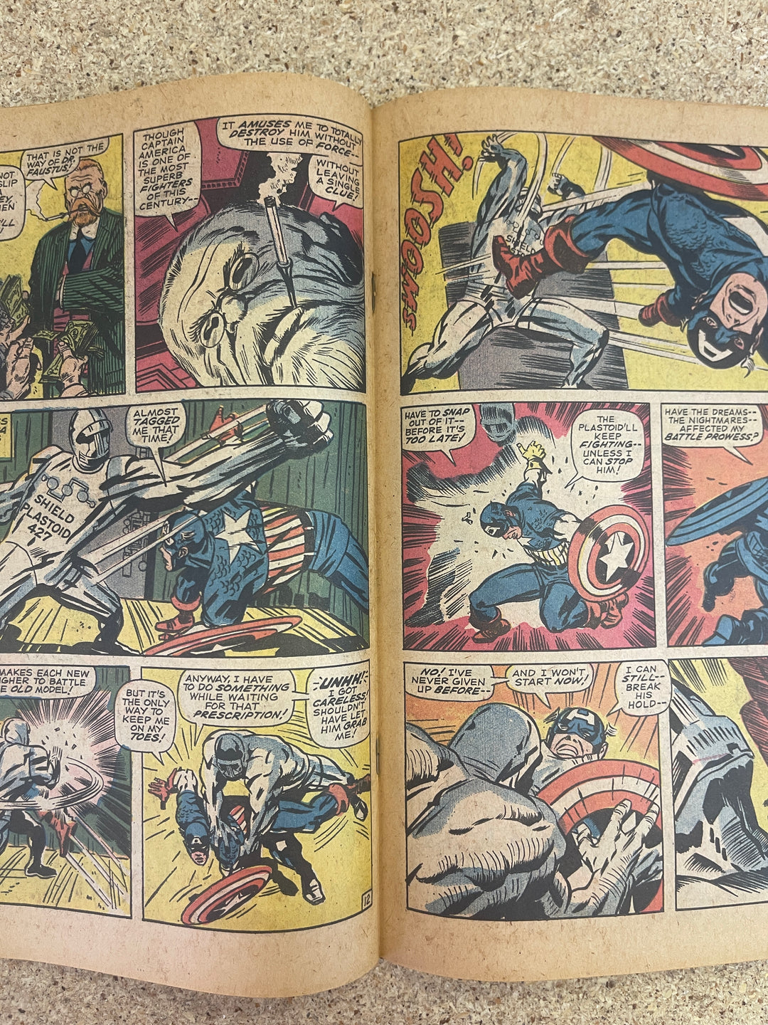 Captain America #107 1st Doctor Faustus