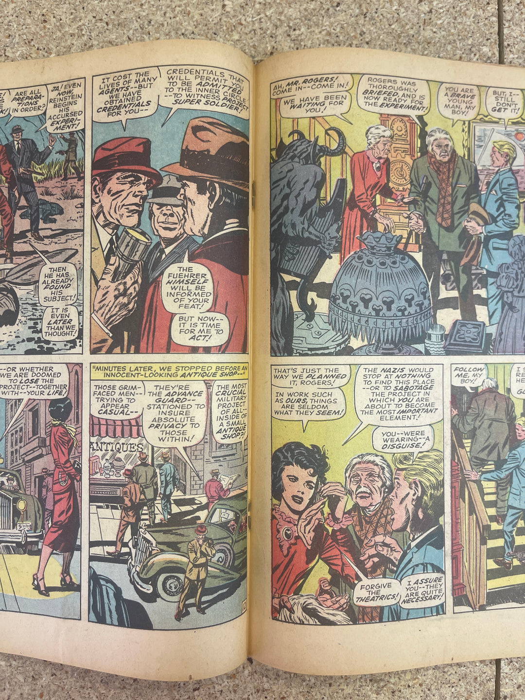Captain America #109 Subscription Crease