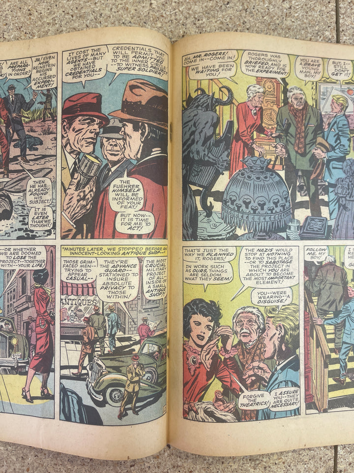 Captain America #109 Subscription Crease