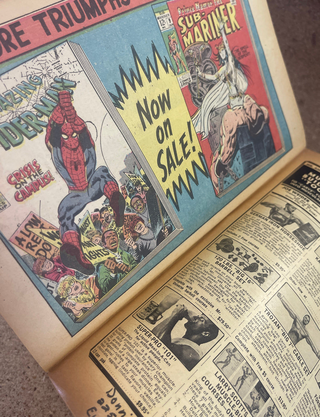 Captain America #109 Subscription Crease