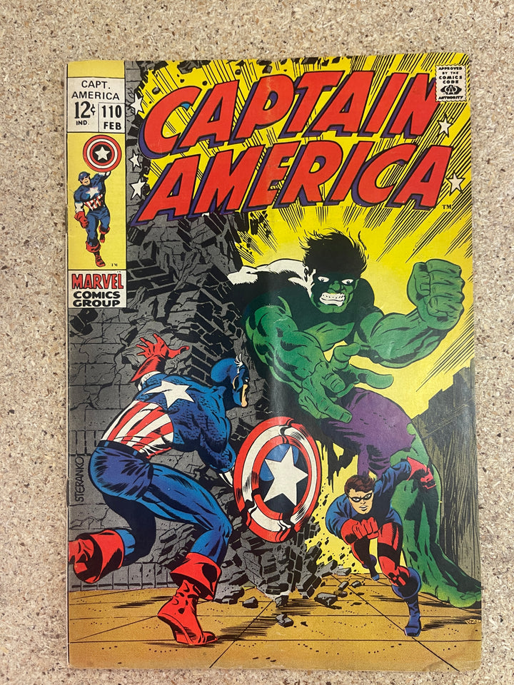 Captain America #110 Subscription Crease 1st Madame Hydra