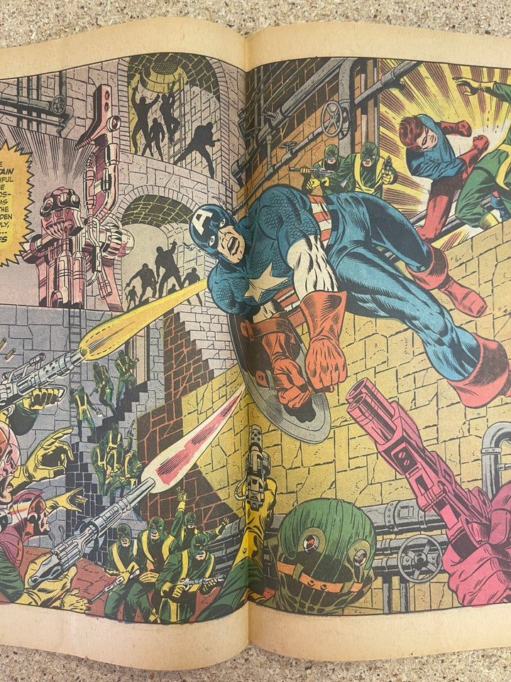Captain America #110 Subscription Crease 1st Madame Hydra