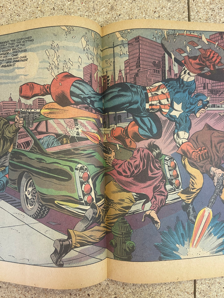 Captain America #111 Subscription Crease