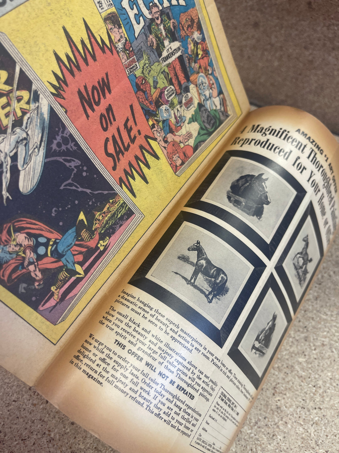 Captain America #111 Subscription Crease
