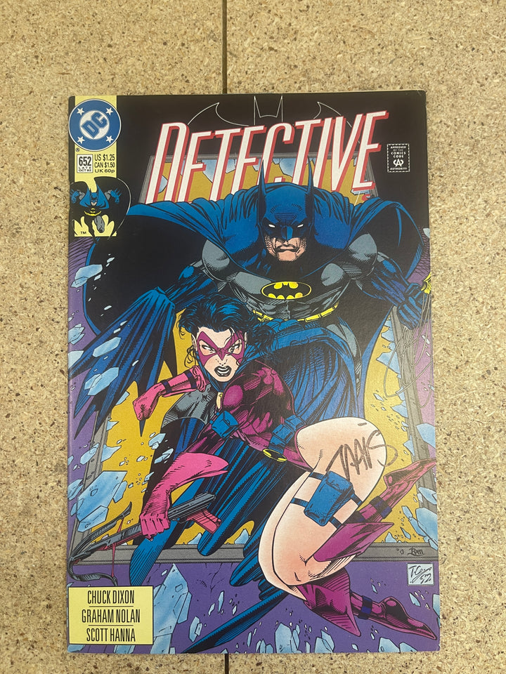 Detective Comics #652 Travis Cherest Signature
