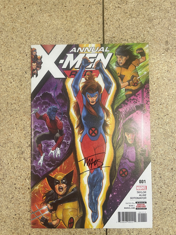 X-men Red Annual #1 Travis Cherest Signature