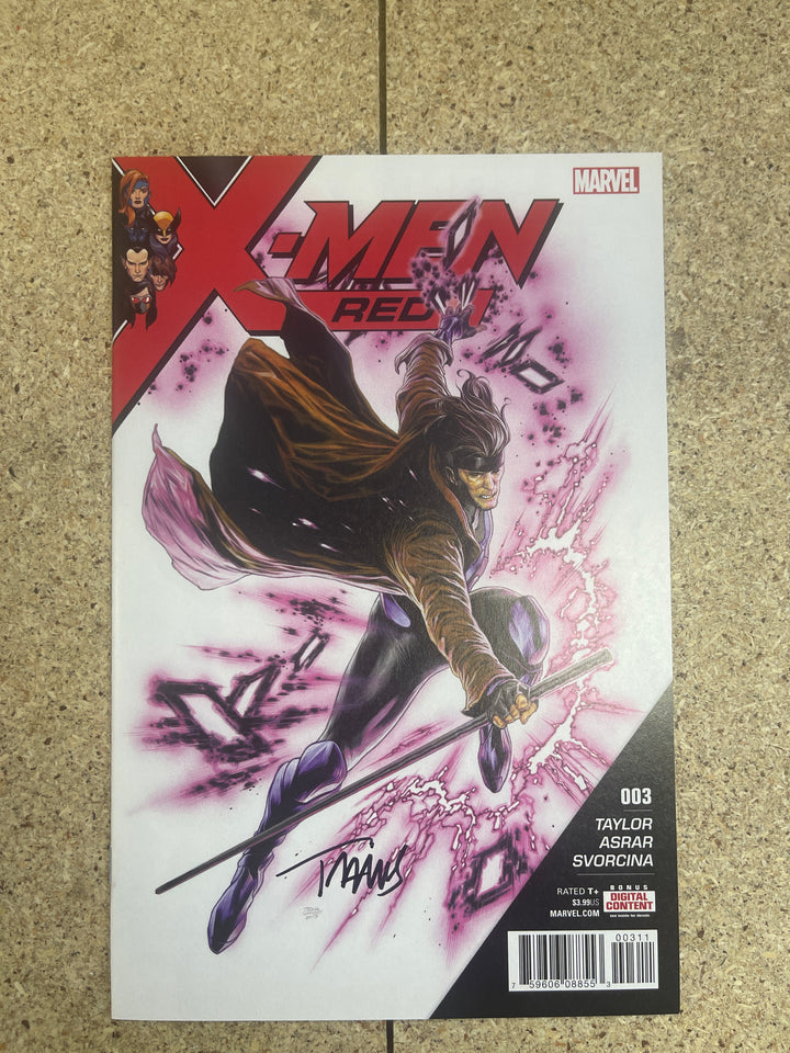 X-men Red    #3 Travis Cherest Signature