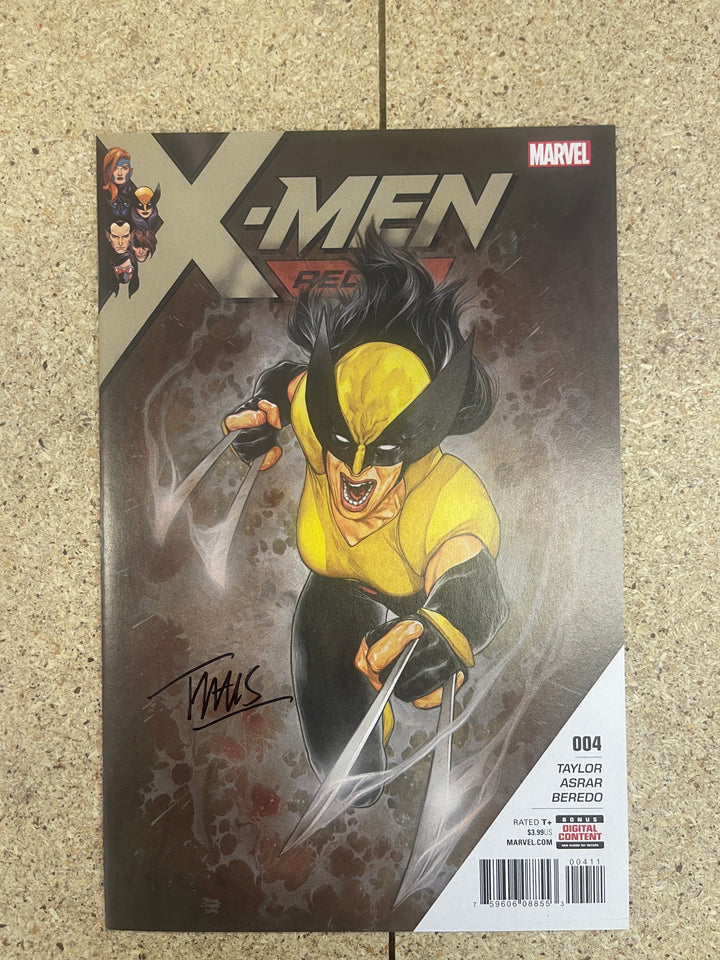 X-men Red    #4 Travis Cherest Signature